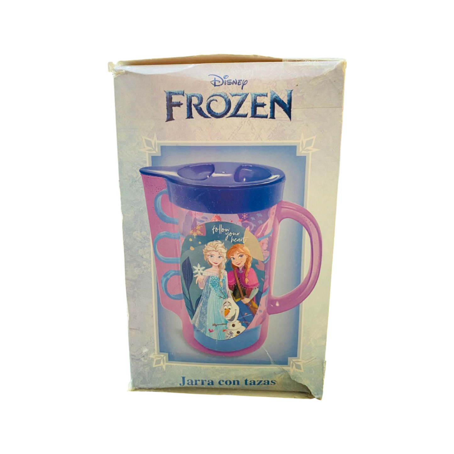 Juego de te jarra con tazas de Frozen